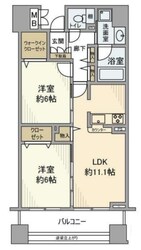 セザール小伝馬町の物件間取画像